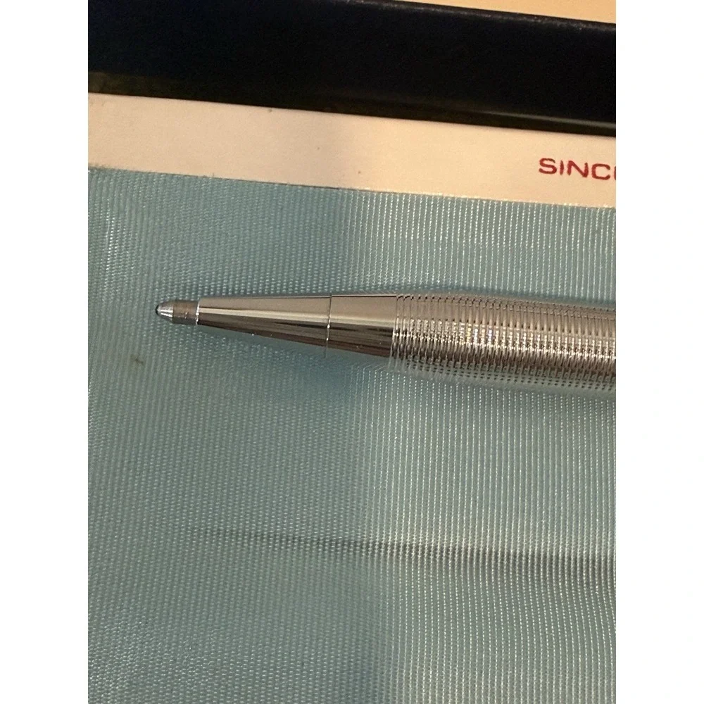 Vintage Cross Century Chrome Pen & Pencil Set w/ Box Since 1846 Set #3501 Chrome